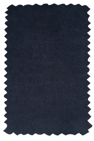 Matière du blouson suédine DAWKYN marine.