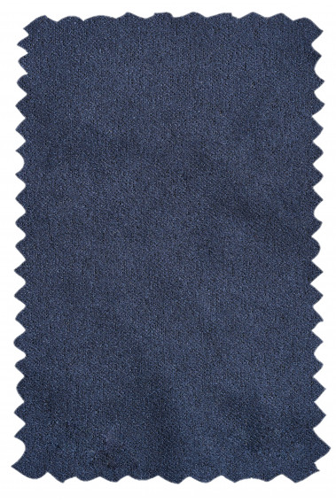Matière du blouson suédine LARIAS marine.