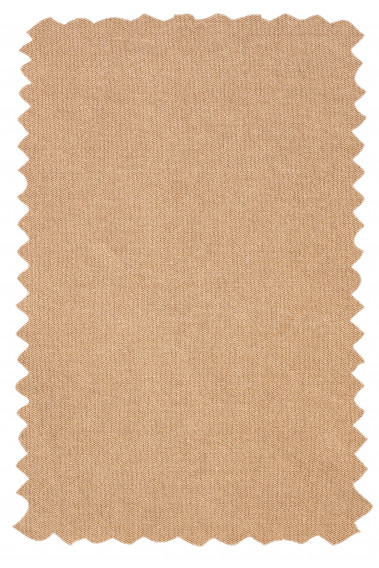 Matière du blouson coton LENA camel.