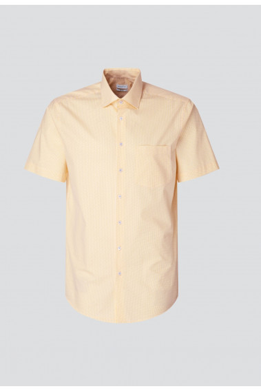 Chemisette regular fleurie jaune