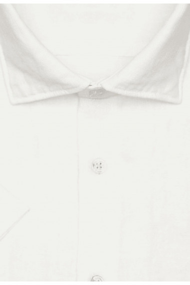 Chemisette slim unie blanche