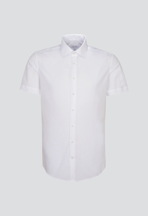 Chemisette slim unie blanche