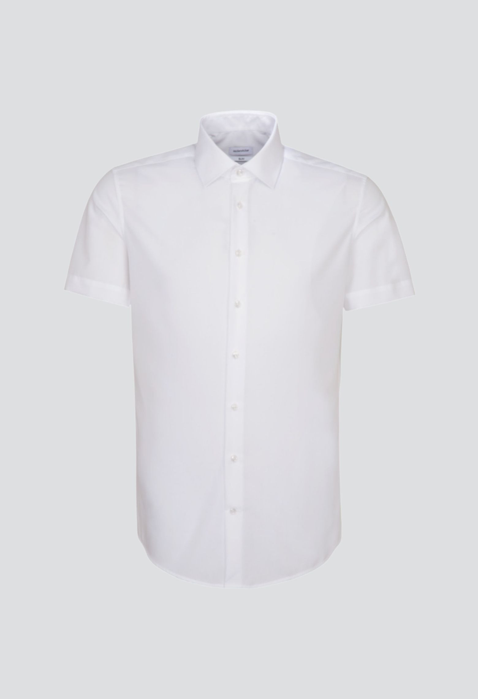 Chemisette slim unie blanche