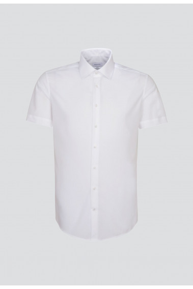 Chemisette slim unie blanche