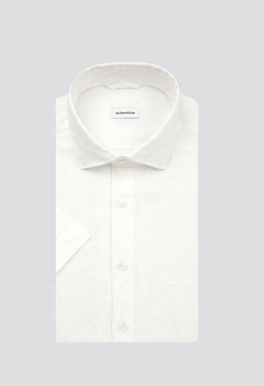 Chemisette slim unie blanche