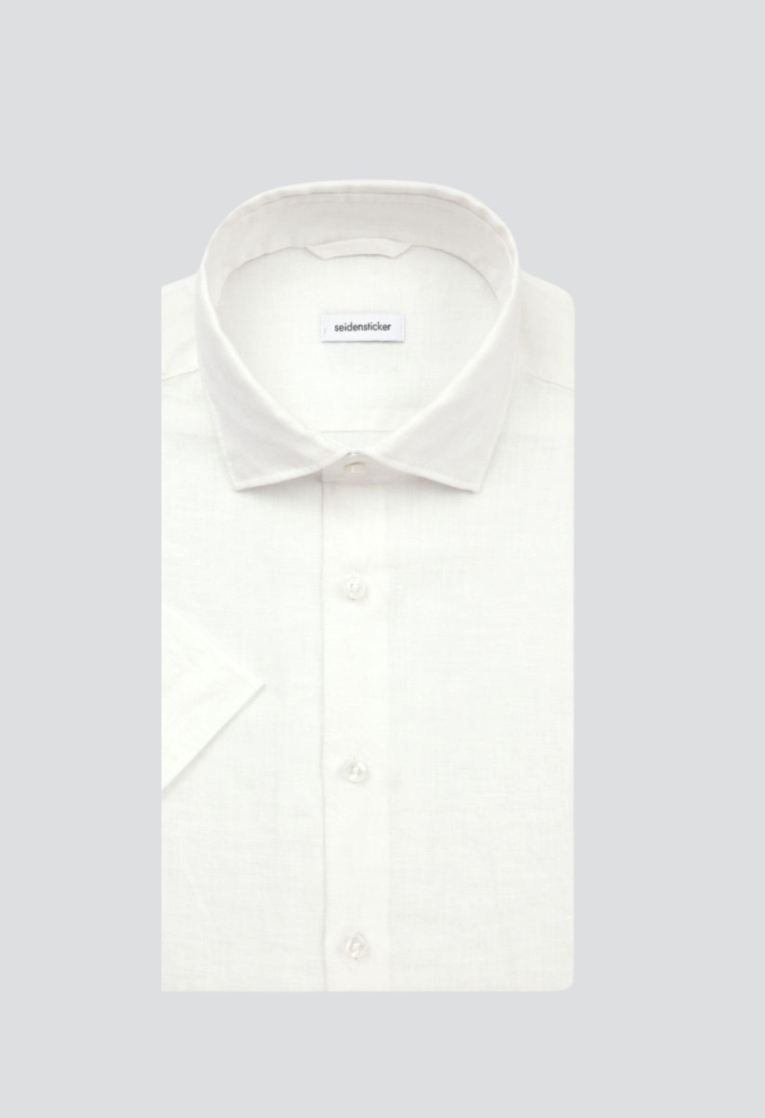 Chemisette slim unie blanche