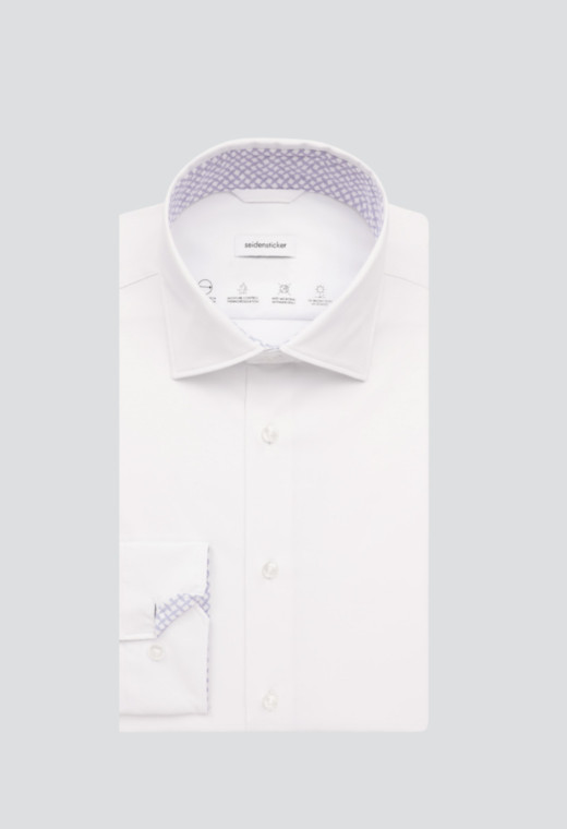 Chemise slim blanche