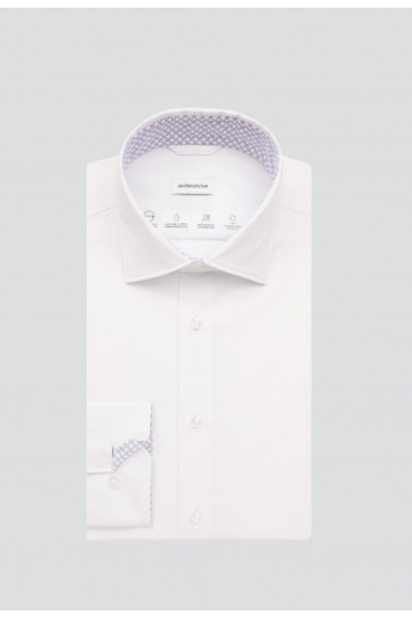 Chemise slim blanche