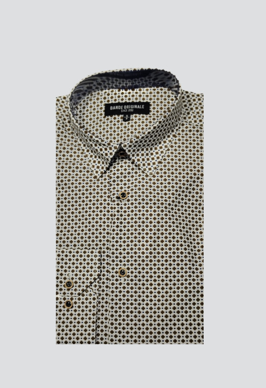 Chemise fantaisie verte