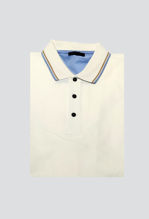 Polo blanc