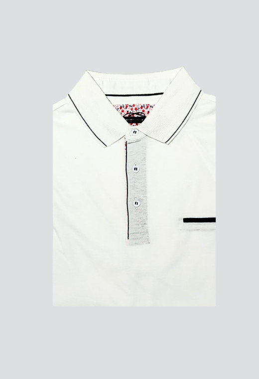 Polo blanc