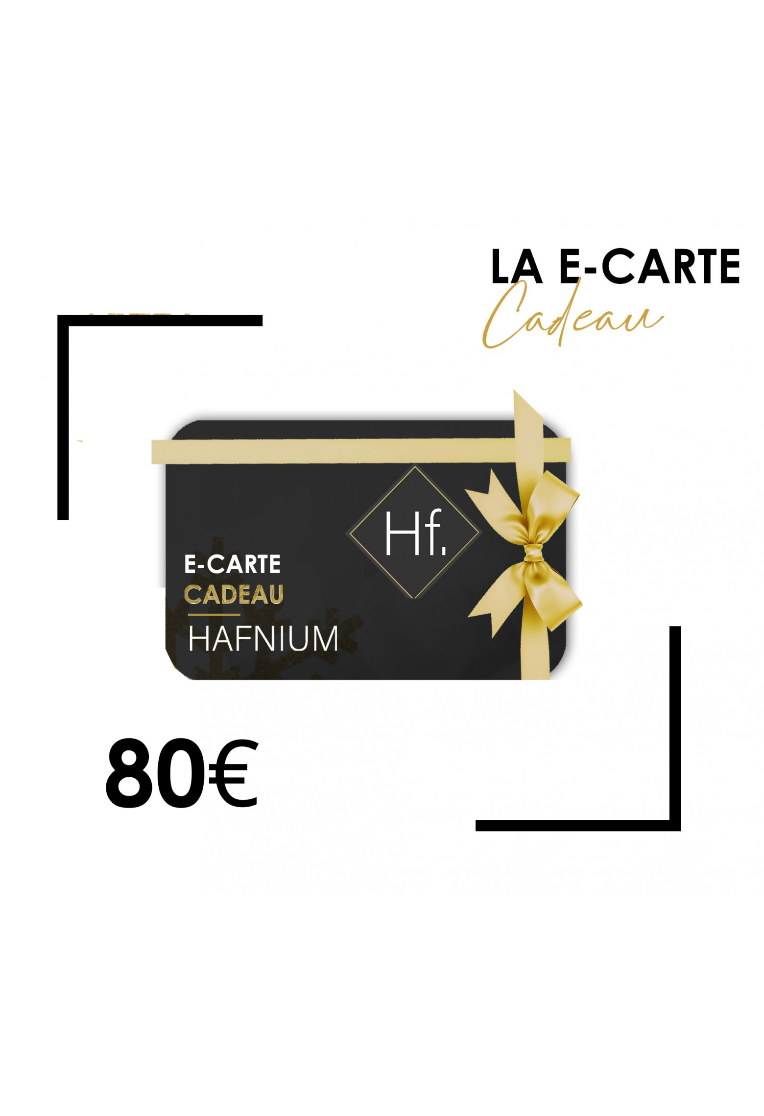 Carte cadeau 80€