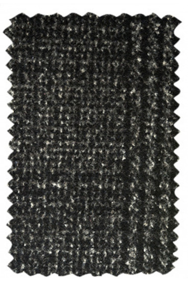 Matière du manteau SUAVE gris foncé.