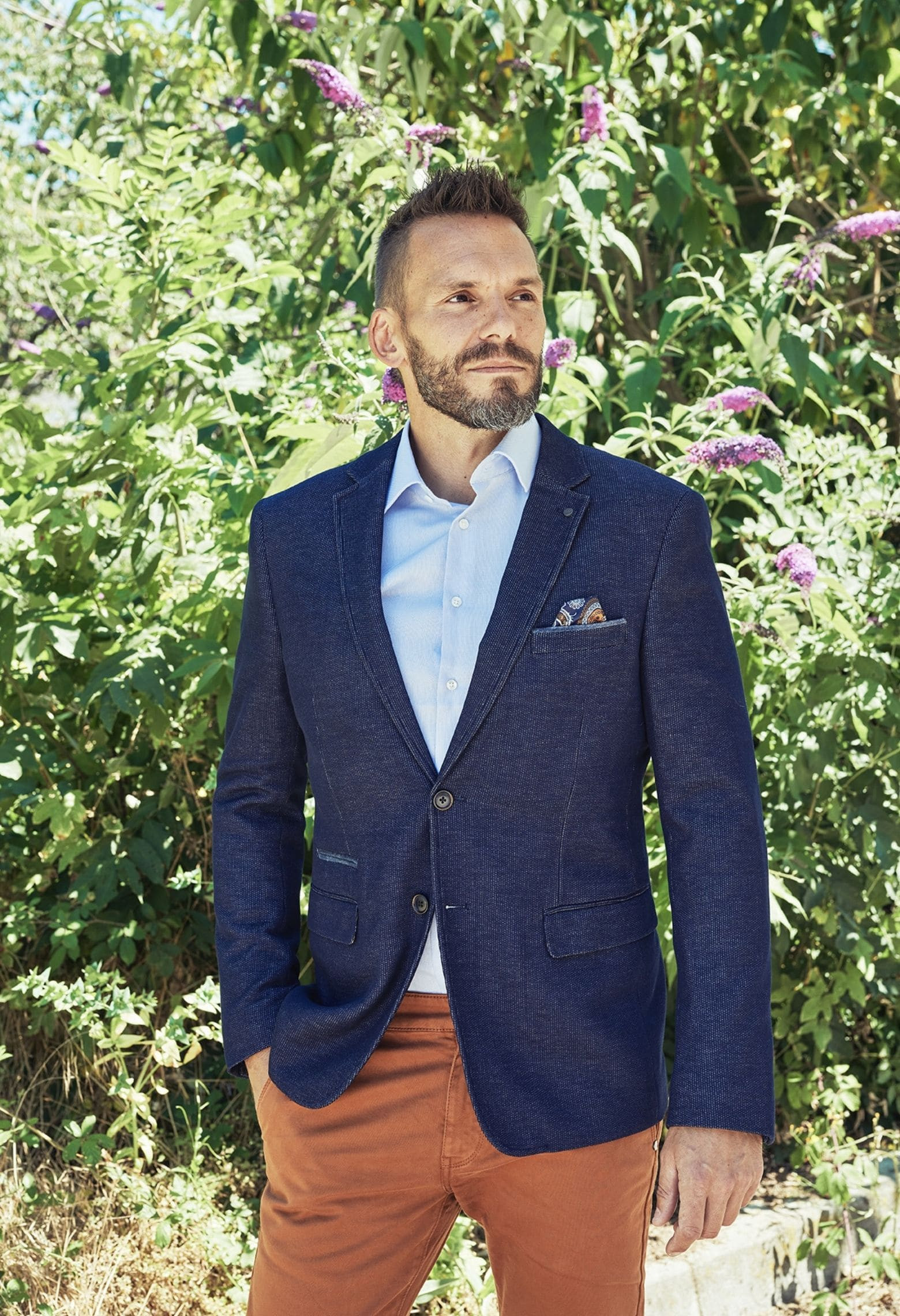 Veste NOBYLIS bleu jean