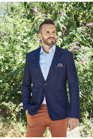 Veste NOBYLIS bleu jean