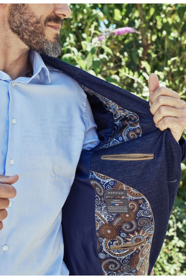 Veste NOBYLIS bleu jean