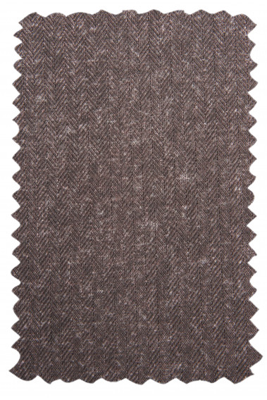 Matière de la doudoune sans manche KOS marron.