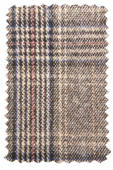 Pantalon LINCOLN carreaux marron