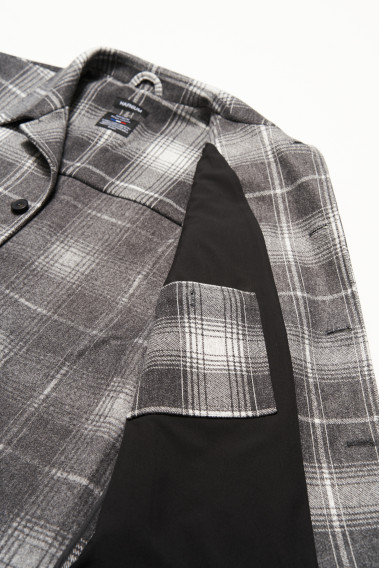 Surchemise RUBY carreaux gris