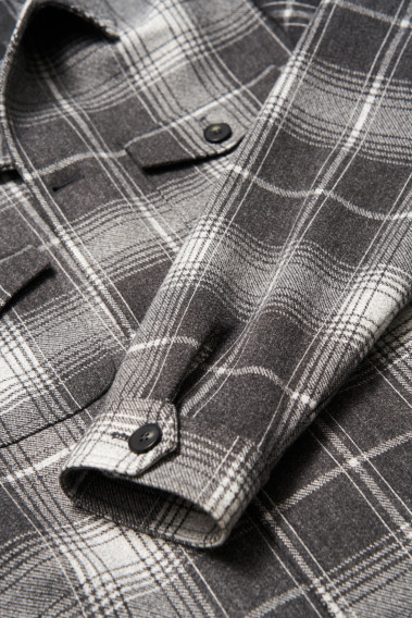 Surchemise RUBY carreaux gris