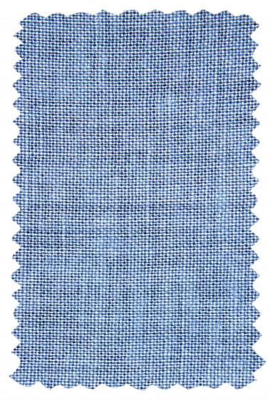 Matière de la veste VALENTINA bleu clair