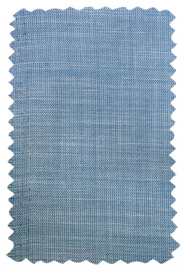 Matière du gilet CHRIS bleu clair.