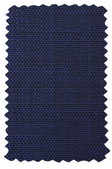 Matière du costume SUAT micro dessin marine