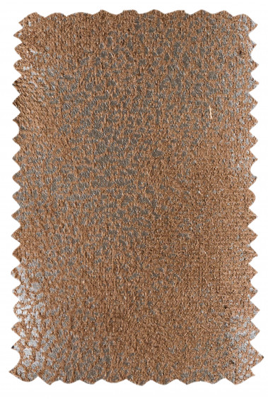 Matière du blouson CARACAS marron.