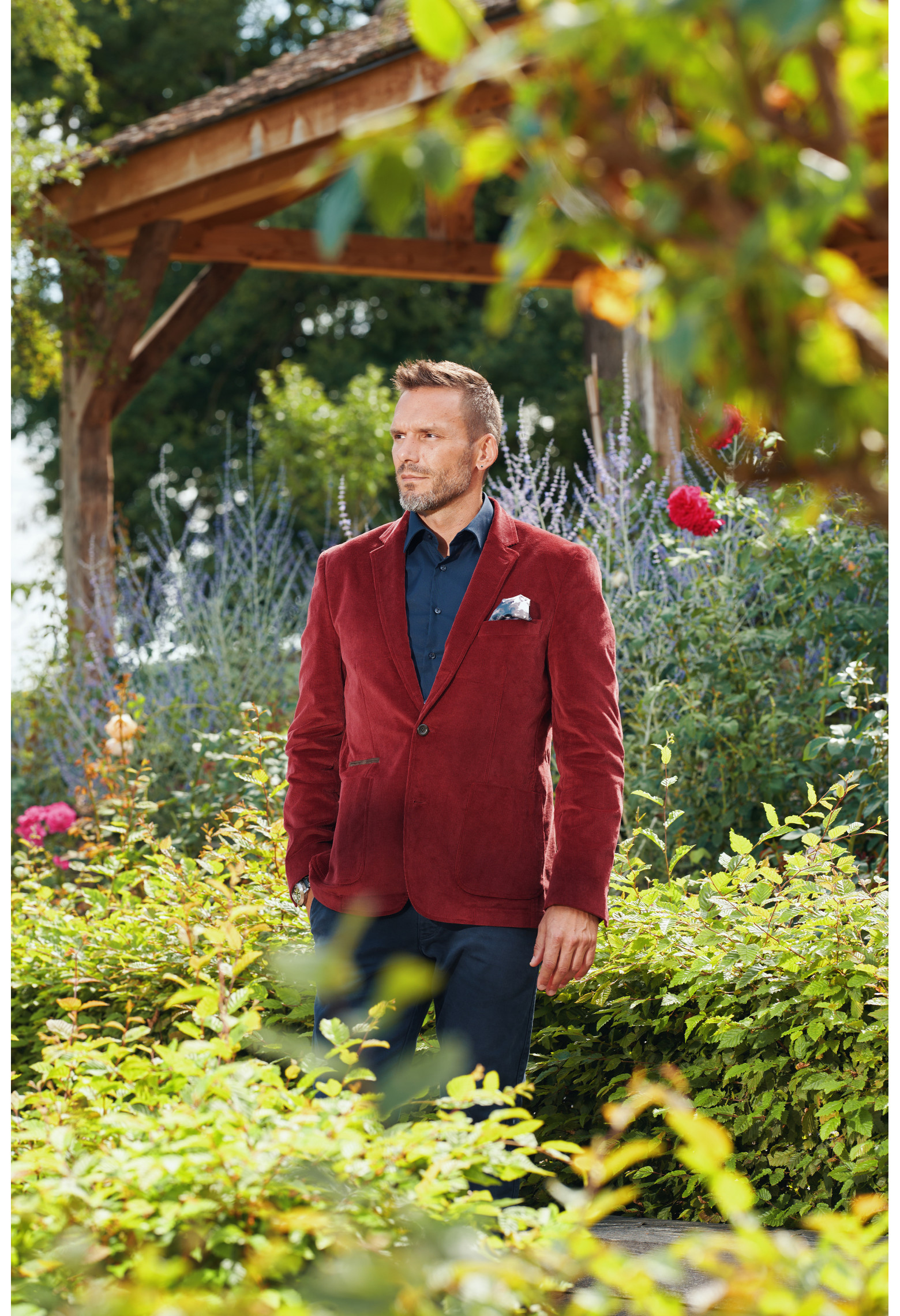 Veste LOHAN bordeaux