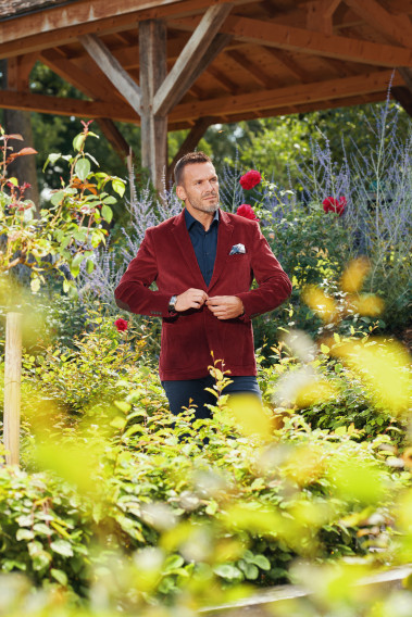 Veste LOHAN bordeaux