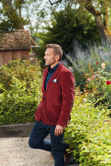 Veste LOHAN bordeaux