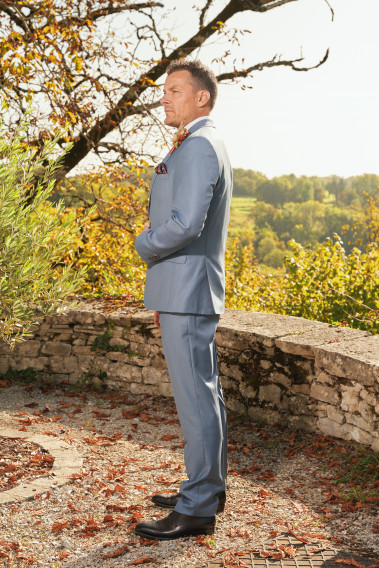 Costume SUAT bleu orage